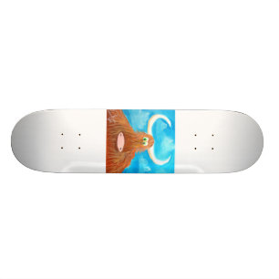 SKATEBOARD VACHE DES MONTAGNES MIGNONNE