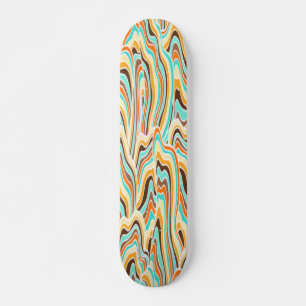 Skateboard Vague Abstraite