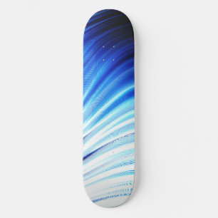 Skateboard Vague bleue