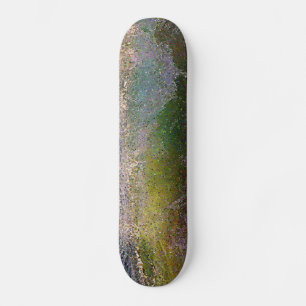 Skateboard Vague océanique Abstraite