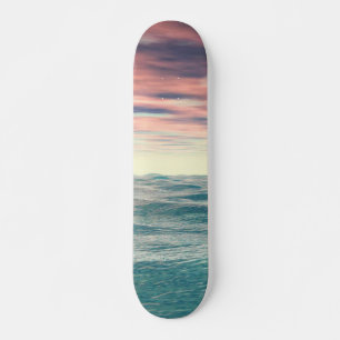 Skateboard Vagues turquoise