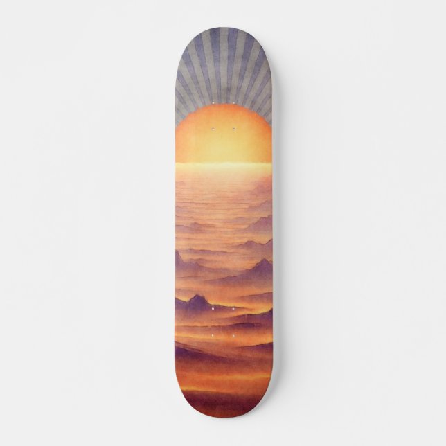 Skateboard Vallée du Soleil (Devant)
