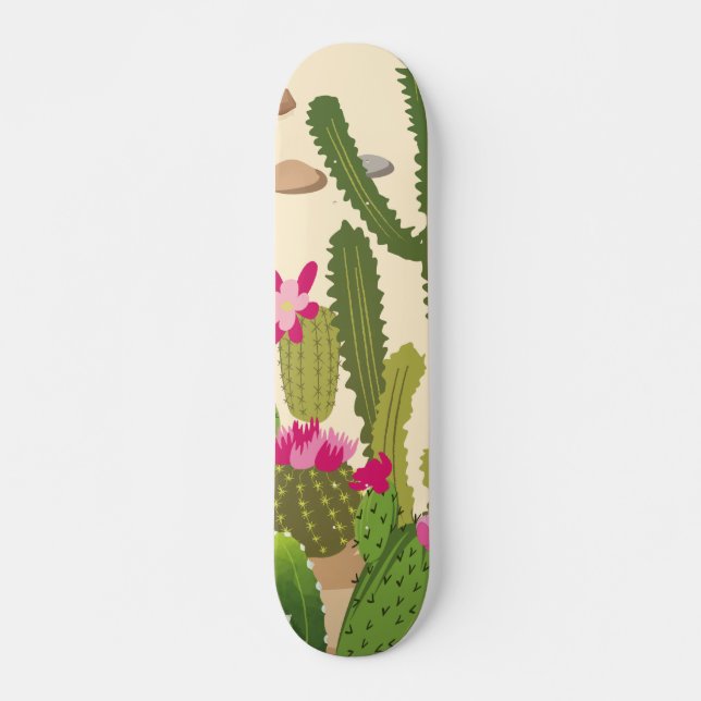 Skateboard Variété Cactus (Devant)