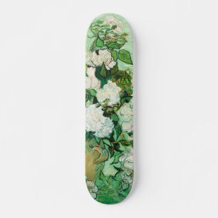 Skateboard Vase avec roses roses, Vincent Van Gogh