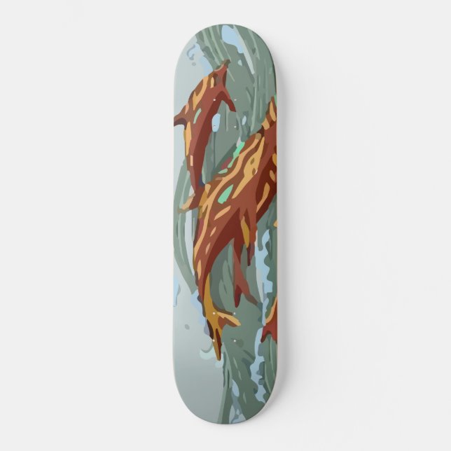 Skateboard Vengeance de marine d'Aqua (Recto)