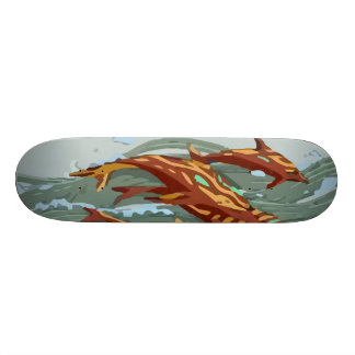 Skateboard Vengeance de marine d'Aqua