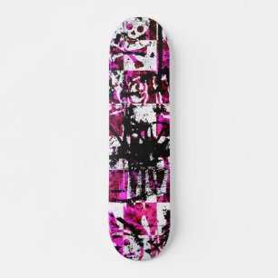 Skateboard Vérificateurs roses