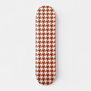 Skateboard Vérification de la jambe Brown et blanche