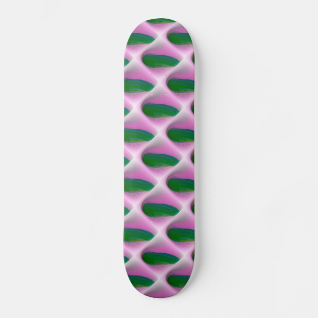 Skateboard vert abstrait (Recto)