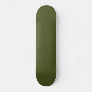 Skateboard Vert de l'armée (couleur solide)