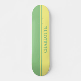 Skateboard Vert et citron