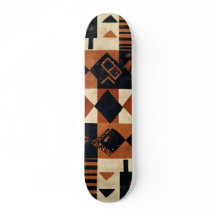 Vertical design with African elements