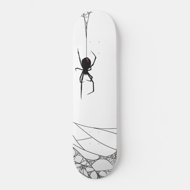 Skateboard Veuve noire (Recto)