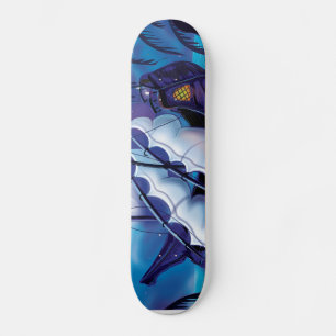 Skateboard Vieux navire pirate à voiles amarré