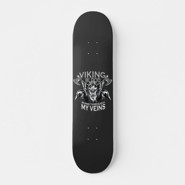 Skateboard Viking (Devant)