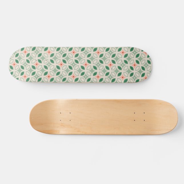 Skateboard Villa Géométrique italienne (Horz)