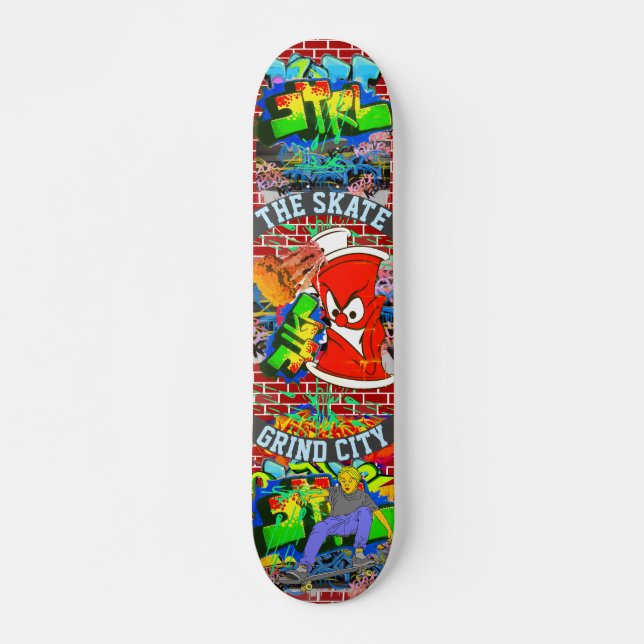 Skateboard Ville de la piste de patinage (Devant)