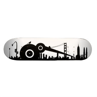 Skateboard Ville de moineau