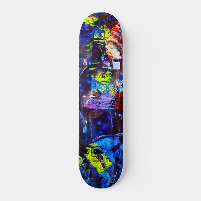 Skateboard Ville de nuit (Devant)