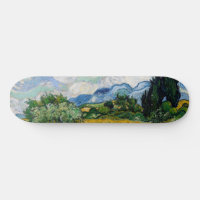 Vincent Van Gogh - Champ de blé avec cyprès