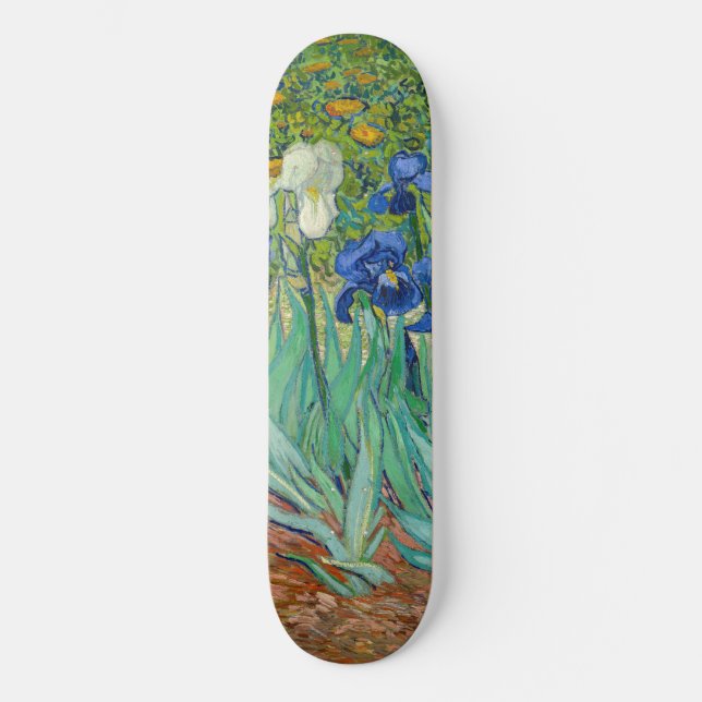 Skateboard Vincent Van Gogh - Irises (Recto)