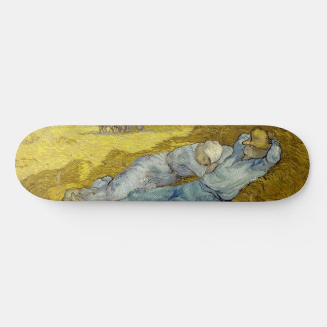 Skateboard Vincent Van Gogh - Mion, Repos / Travail / Siesta (Horz)