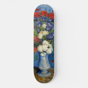 Skateboard Vincent van Gogh - Vase avec Cornflowers & Poppies