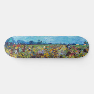 Skateboard Vincent van Gogh - Vignoble vert