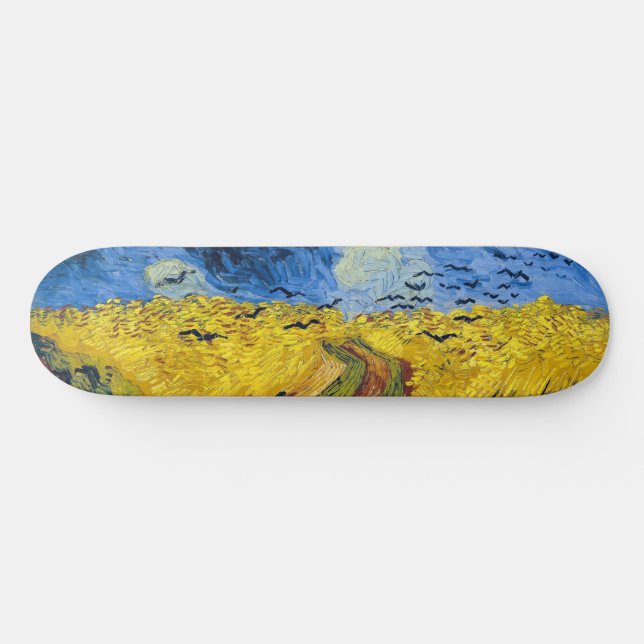 Skateboard Vincent van Gogh - Wheatfield with Crows (Horz)