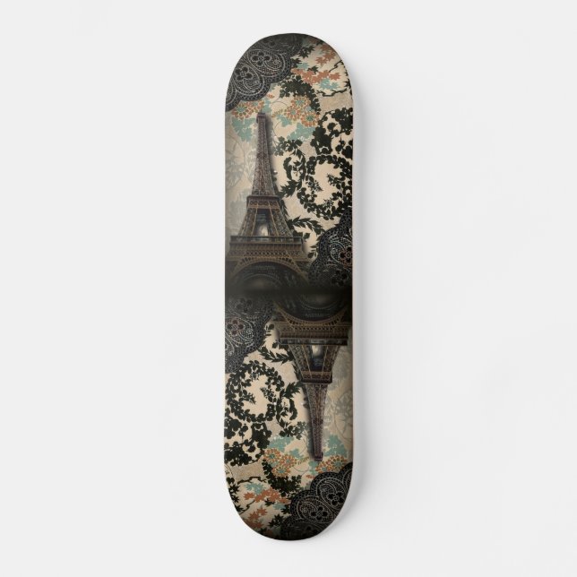 Skateboard vintage de paris beiffroi (Recto)
