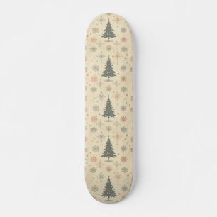 Skateboard Vintage/rétro moderne Noël/hiver