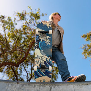 Skateboard vintage Wave - Retro Design Super
