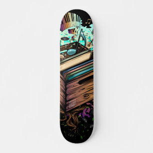 Skateboard Vinyl Crate