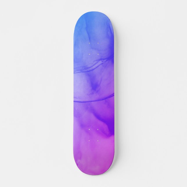 Skateboard Violet stratifié (Devant)