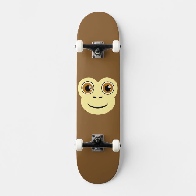 Skateboard Visage de singe (Recto)