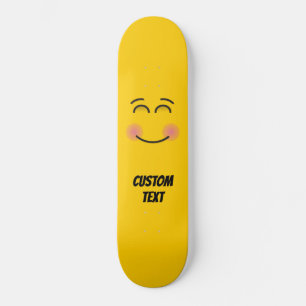 Skateboard Visage souriant aux yeux souriants