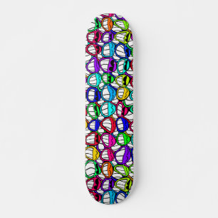 Skateboard Visages souriants cool