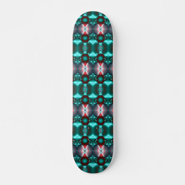 Skateboard Vision de turquoise (Devant)