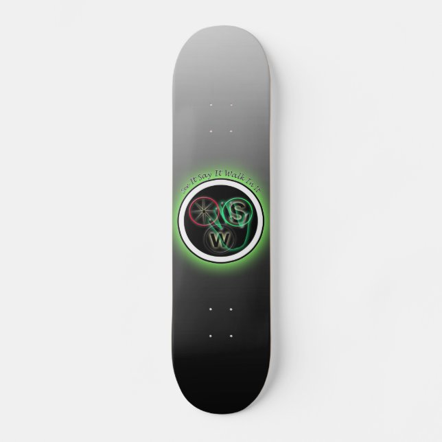 Skateboard Vision et vision (Recto)