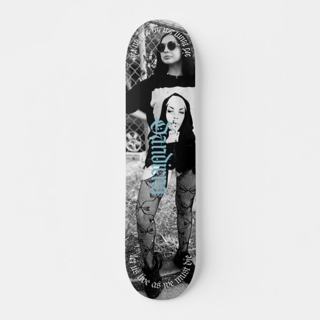 Skateboard vivons comme nous devons mourir Dandiena (Devant)