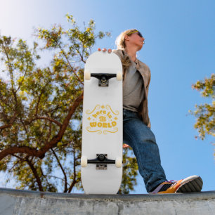 Skateboard Voici le monde