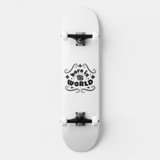 Skateboard Voici le monde