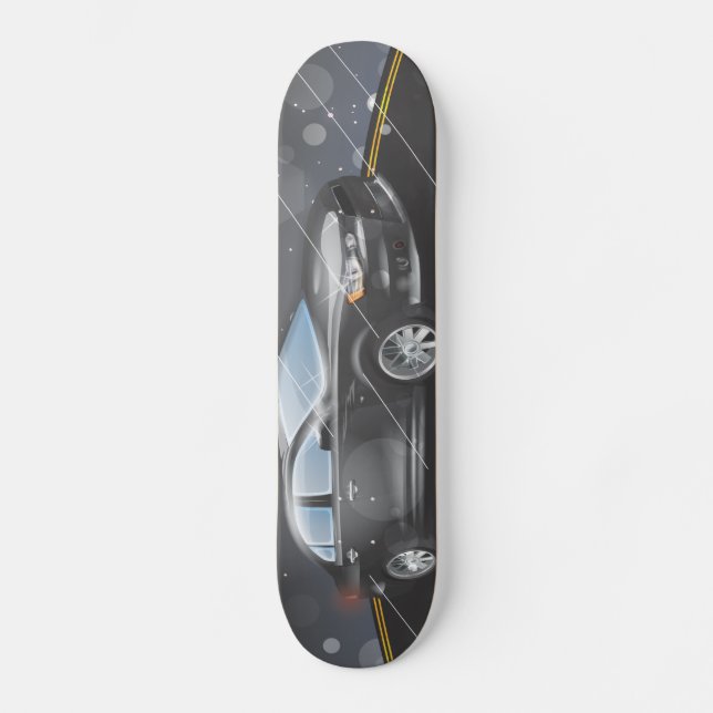 Skateboard Voiture de sport (Recto)
