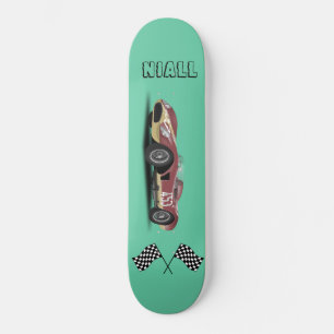 Skateboard Voiture sportive 