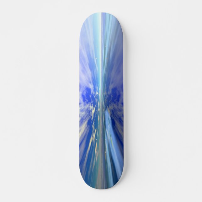 Skateboard Vol au-dessus de l'eau - Retro (Devant)
