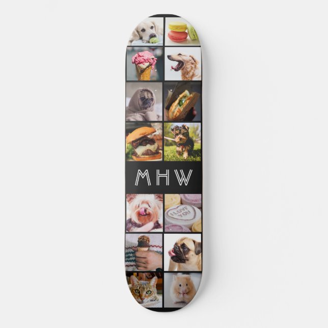 SKATEBOARD VOS PHOTOS ET PLANCHERS MONOGRAM (Recto)