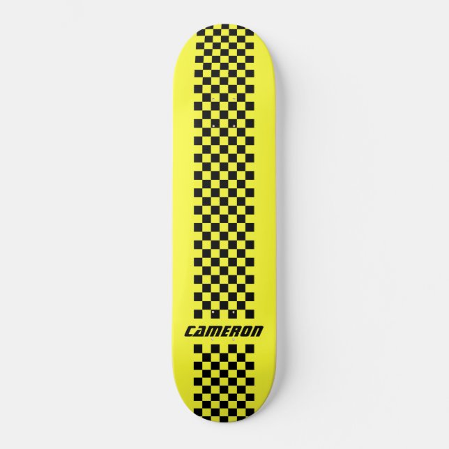 Skateboard Votre nom Couleurs entièrement personnalisées À da (Recto)