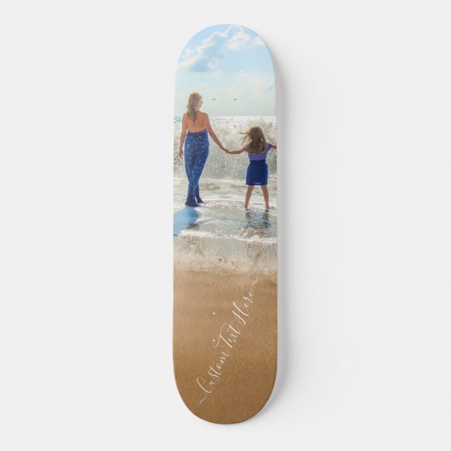 Skateboard Votre propre conception Photo personnalisée et tex (Recto)