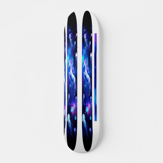 Skateboard Voyage en mer cosmique (Devant)