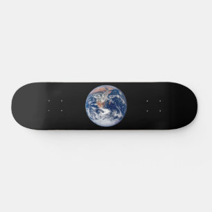 Skateboard Vue de la planète Terre depuis Apollo 17